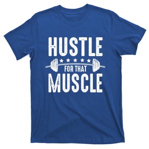 Hustle For That Muscle Workout Enthusiast Christmas Gift T-Shirt