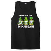 Here For The Shenanigans St Patrick's Day Holiday Lucky Gnome PosiCharge Competitor Tank