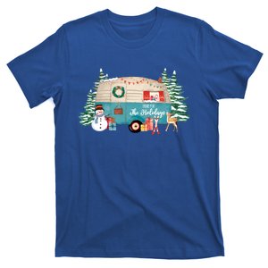 Home For The Christmas Holidays Rv Trailer Great Gift T-Shirt