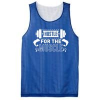 Hustle For The Muscle Fitness Training Gift Mesh Reversible Basketball Jersey Tank