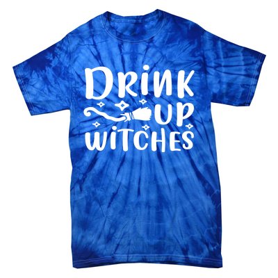 Halloween Funny Up Witches Gift Tie-Dye T-Shirt