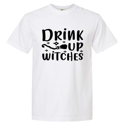 Halloween Funny Up Witches Gift Garment-Dyed Heavyweight T-Shirt