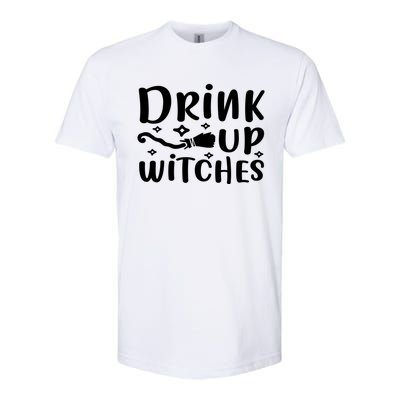 Halloween Funny Up Witches Gift Softstyle CVC T-Shirt