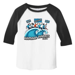 Hope Freedom Unity Elect Kamala Harris President 2024 Toddler Fine Jersey T-Shirt