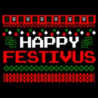 Happy Festivus Ugly Christmas Sustainable Bucket Hat