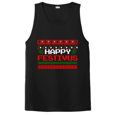 Happy Festivus Ugly Christmas PosiCharge Competitor Tank