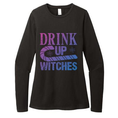 Halloween Funny Up Witches Gift Womens CVC Long Sleeve Shirt