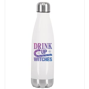 Halloween Funny Up Witches Gift Stainless Steel Insulated Water Bottle