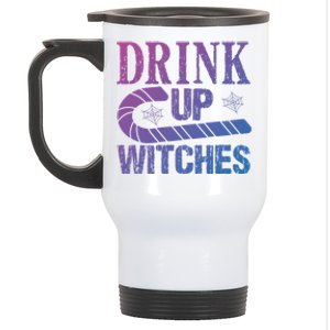 Halloween Funny Up Witches Gift Stainless Steel Travel Mug