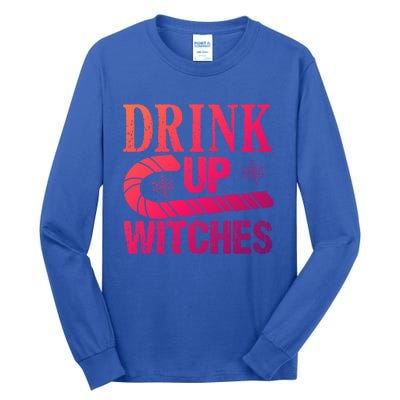 Halloween Funny Up Witches Gift Tall Long Sleeve T-Shirt