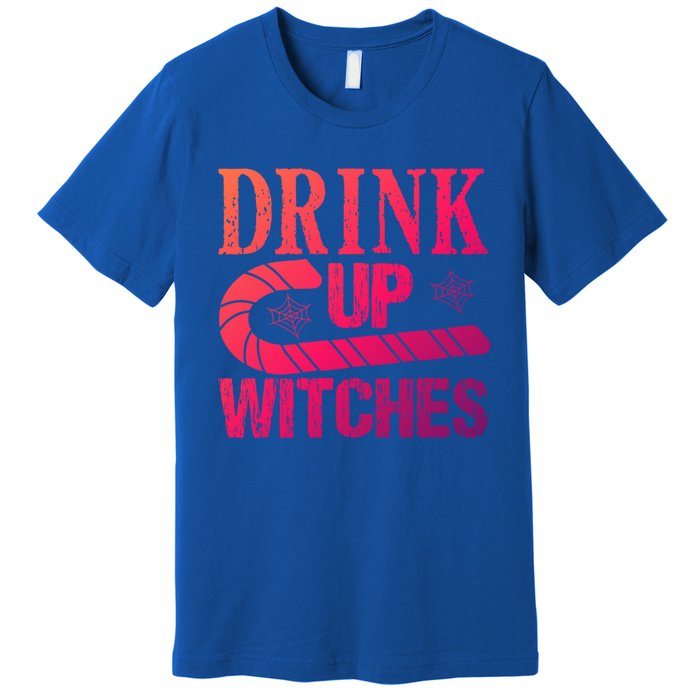 Halloween Funny Up Witches Gift Premium T-Shirt