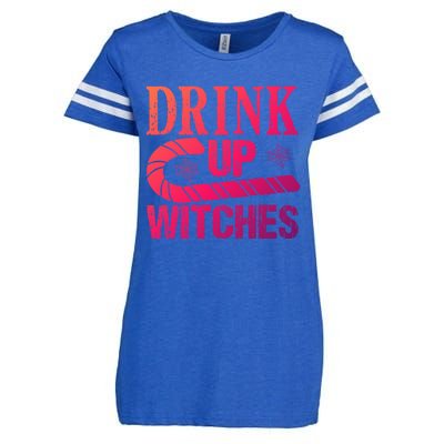 Halloween Funny Up Witches Gift Enza Ladies Jersey Football T-Shirt