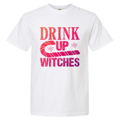 Halloween Funny Up Witches Gift Garment-Dyed Heavyweight T-Shirt