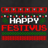 Happy Festivus Ugly Christmas Adult Drive Performance Visor