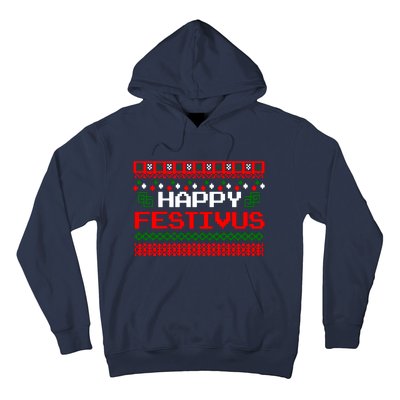 Happy Festivus Ugly Christmas Hoodie