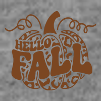 Hello Fall Vibes Leopard Pumpkin Toddler Sweatshirt