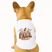 Hello Fall Vibes Leopard Pumpkin Doggie Tank