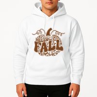 Hello Fall Vibes Leopard Pumpkin Hoodie
