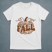 Hello Fall Vibes Leopard Pumpkin T-Shirt
