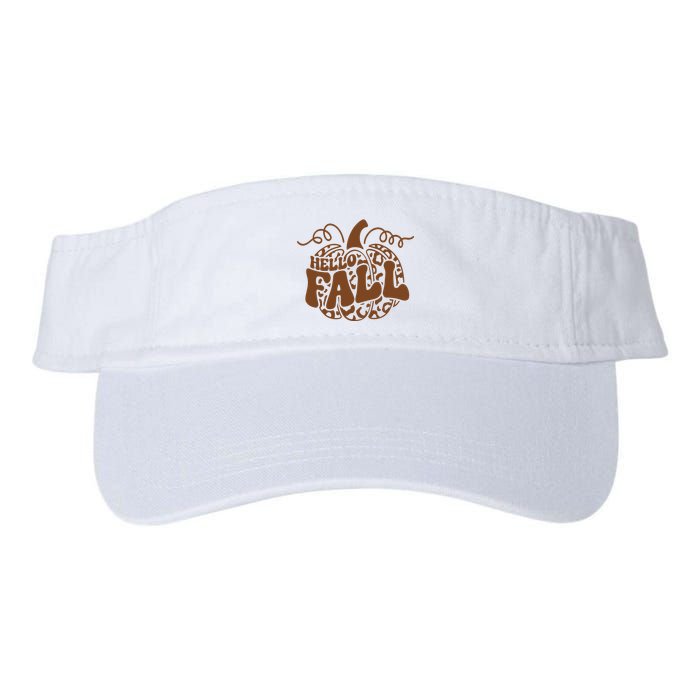 Hello Fall Vibes Leopard Pumpkin Visor