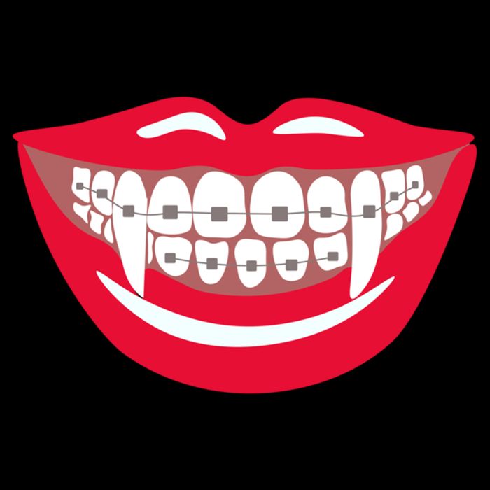 Halloween Funny Vampire Teeth Braces Orthodontist Dentist Cool Gift Backpack
