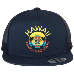 Hawaii Family Vacation Gift Flat Bill Trucker Hat