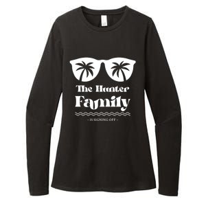 Hunter Family Vacation Matching Family Group Gift Womens CVC Long Sleeve Shirt