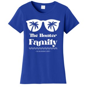 Hunter Family Vacation Matching Family Group Gift Women's T-Shirt