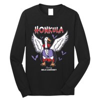 Honkula Funny Vampire Halloween Goose Meme Honkus Ponkus Long Sleeve Shirt