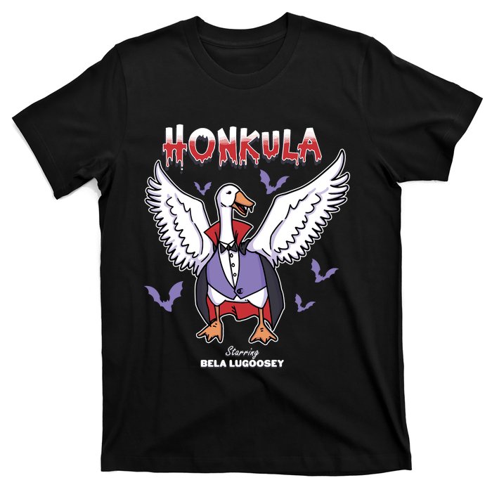 Honkula Funny Vampire Halloween Goose Meme Honkus Ponkus T-Shirt