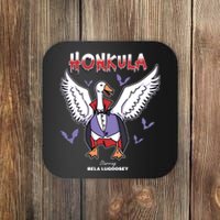 Honkula Funny Vampire Halloween Goose Meme Honkus Ponkus Coaster