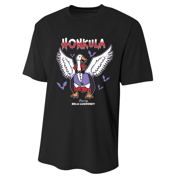 Honkula Funny Vampire Halloween Goose Meme Honkus Ponkus Performance Sprint T-Shirt