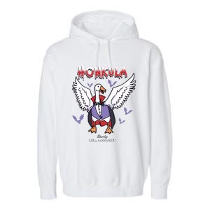 Honkula Funny Vampire Halloween Goose Meme Honkus Ponkus Garment-Dyed Fleece Hoodie