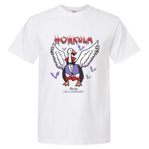 Honkula Funny Vampire Halloween Goose Meme Honkus Ponkus Garment-Dyed Heavyweight T-Shirt