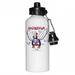 Honkula Funny Vampire Halloween Goose Meme Honkus Ponkus Aluminum Water Bottle