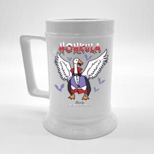 Honkula Funny Vampire Halloween Goose Meme Honkus Ponkus Beer Stein