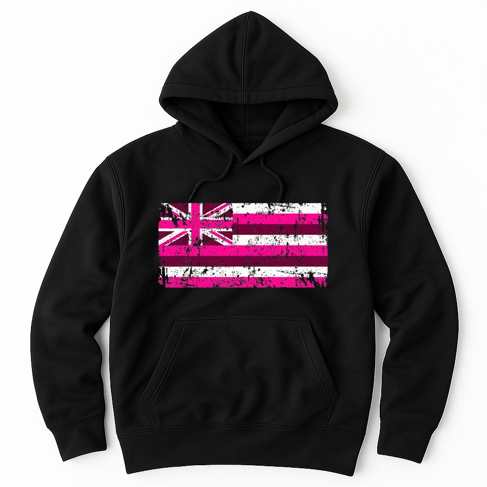 Hawaii Flag Vintage Hawaii Hoodie