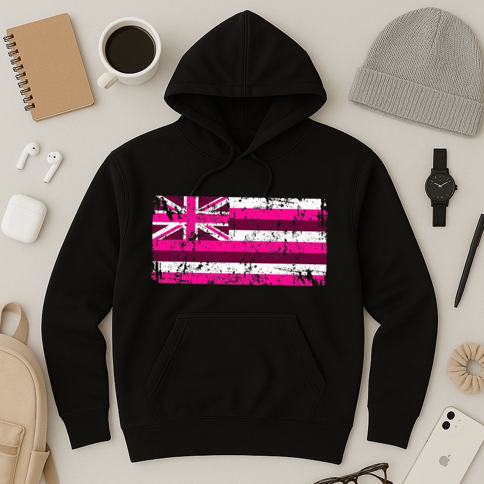 Hawaii Flag Vintage Hawaii Hoodie