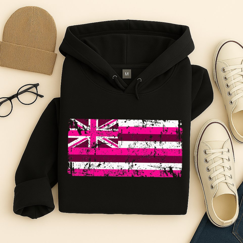Hawaii Flag Vintage Hawaii Hoodie