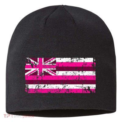 Hawaii Flag Vintage Hawaii Sustainable Beanie