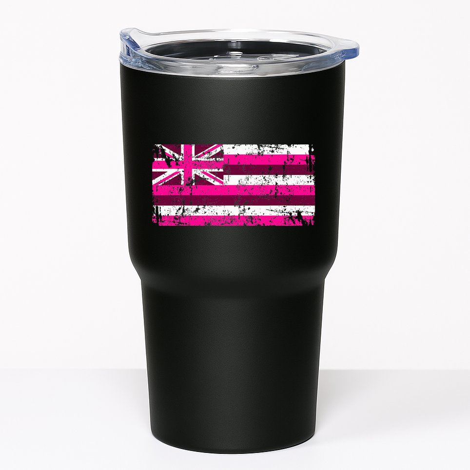 Hawaii Flag Vintage Hawaii Tumbler