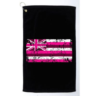 Hawaii Flag Vintage Hawaii Golf Towel