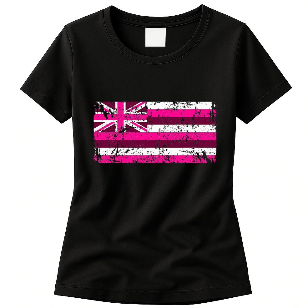 Hawaii Flag Vintage Hawaii Womens T-Shirt