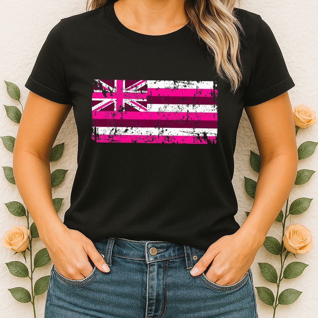 Hawaii Flag Vintage Hawaii Womens T-Shirt