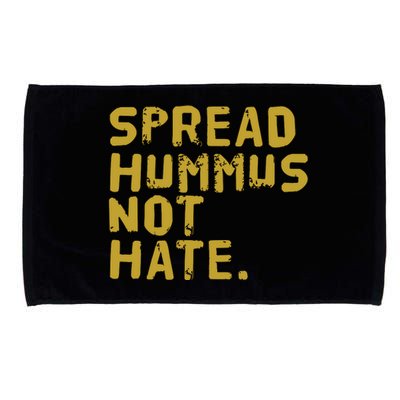 Hummus Funny Vegan Vegetarian Spread Hummus Microfiber Hand Towel