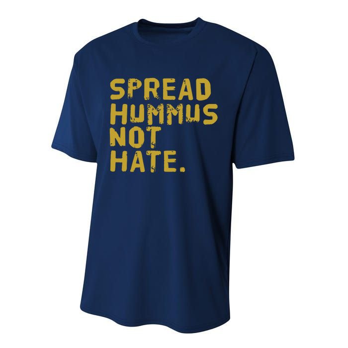 Hummus Funny Vegan Vegetarian Spread Hummus Performance Sprint T-Shirt