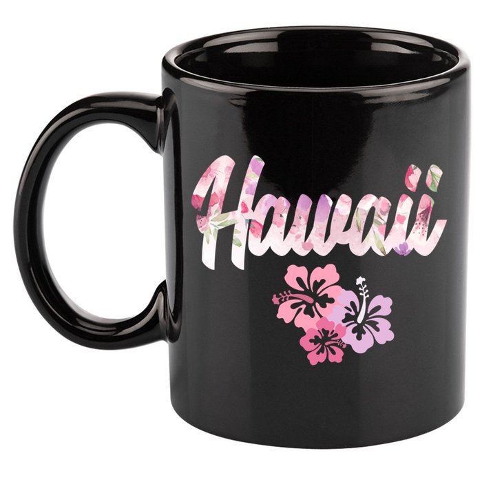 Hawaii Family Vacation Matching Gift 11oz C Handle Ceramic Mug