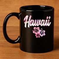 Hawaii Family Vacation Matching Gift 11oz C Handle Ceramic Mug