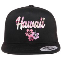 Hawaii Family Vacation Matching Gift Flat Bill Trucker Hat