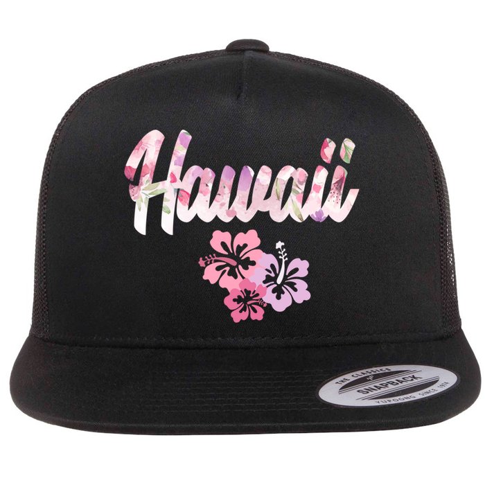 Hawaii Family Vacation Matching Gift Flat Bill Trucker Hat